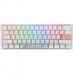 Клавіатура Ducky One 3 Mini Cherry MX Brown RGB UA USB White (DKON2161ST-BUAPXPWWWSC1)