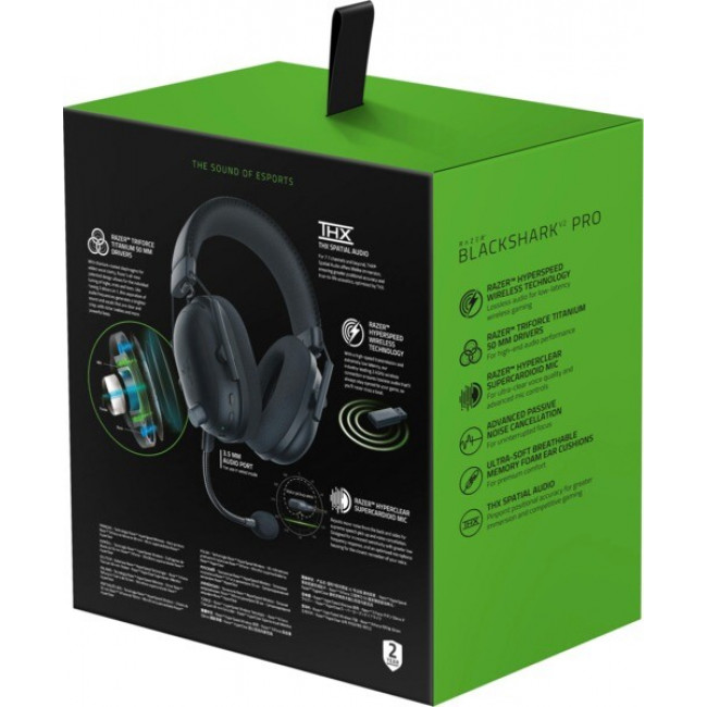 Гарнітура Razer BlackShark V2 PRO Wireless 2023 Black (RZ04-04530100-R3M1)