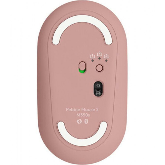 Миша бездротова Logitech Pebble Mouse 2 M350s Rose (910-007014)