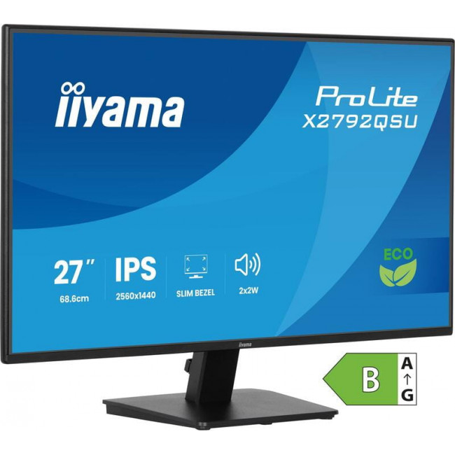 Монітор Iiyama 27" ProLite X2792QSU-B1 IPS Black 120Hz