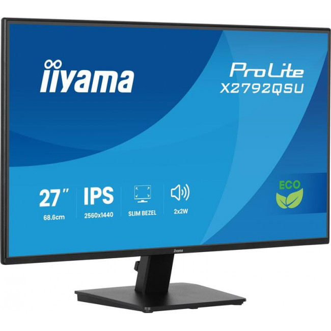 Монітор Iiyama 27" ProLite X2792QSU-B1 IPS Black 120Hz