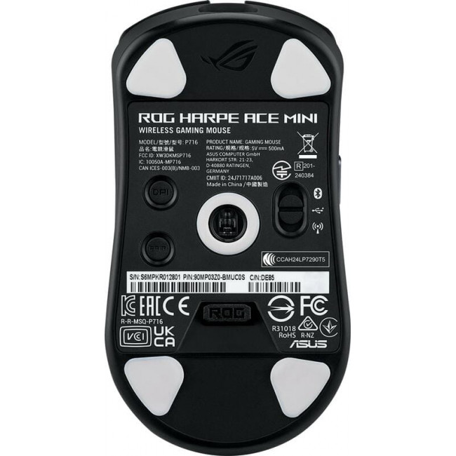 Миша бездротова Asus ROG Harpe Ace Aim Mini Black (90MP03Z0-BMUA00)