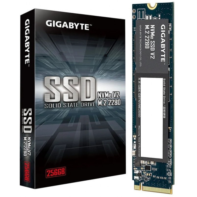 Накопичувач SSD  256GB Gigabyte NVMe SSD V2 M.2 PCIe 3.0 x4 3D NAND TLC (G3NVMEV2256G)