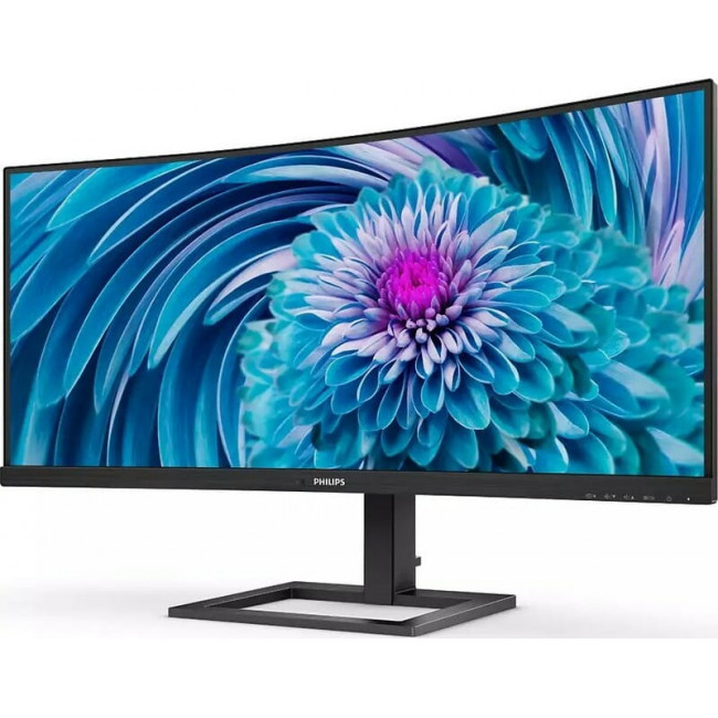 Монiтор Philips 34" UltraWide 346E2CUAE/00 VA Black Curved
