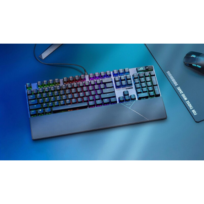 Клавiатура Asus ROG Strix Scope II X Black (90MP03XG-BKMA00)