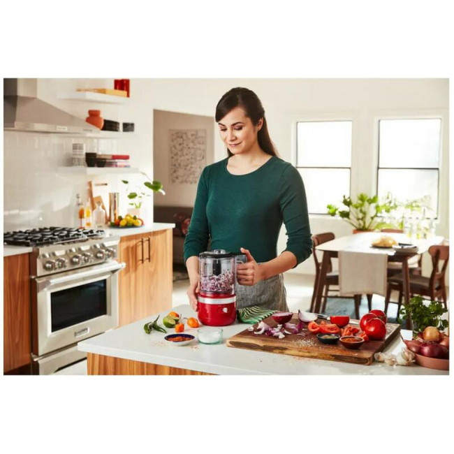 Кухонний мінікомбайн KitchenAid 5KFCB519EER червоний