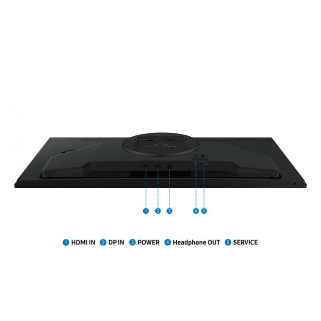Монiтор Samsung 27" Odyssey G5 G50D (LS27FG500EIXUA) IPS Black 180Hz