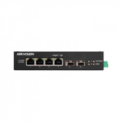 Комутатор Hikvision DS-3T0506HP-E/HS