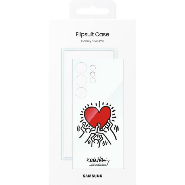 Чохол-накладка Samsung Flipsuit Case для Samsung Galaxy S24 Ultra SM-S928 White (EF-MS928CWEGWW)