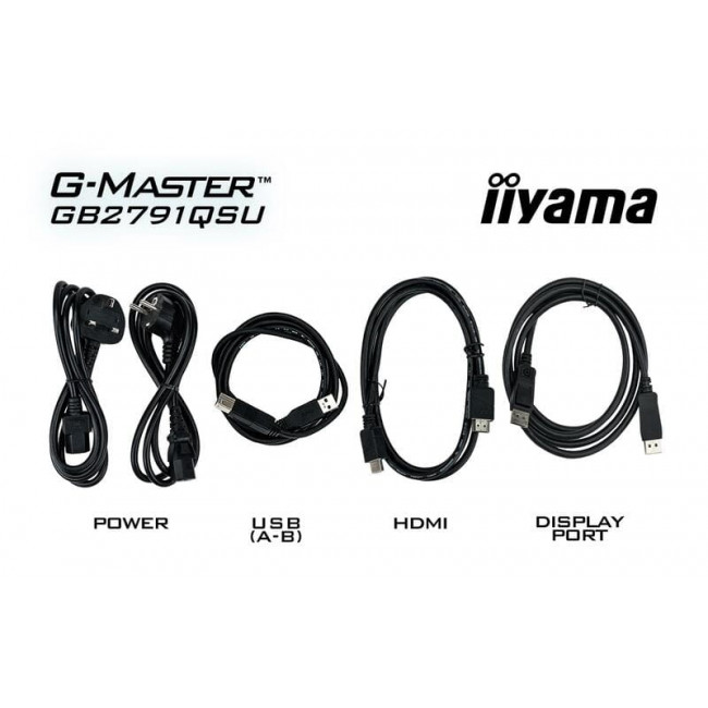 Монітор Iiyama 27" G-Master GB2791QSU-B1 IPS Black 320Hz