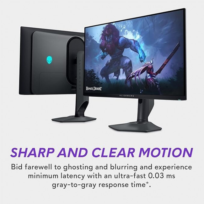 Монітор Dell 26.7" AW2725DF (210-BLHH) QD OLED Black 360Hz