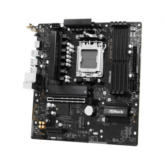 Материнська плата ASRock A620AM Pro-A WiFi Socket AM5