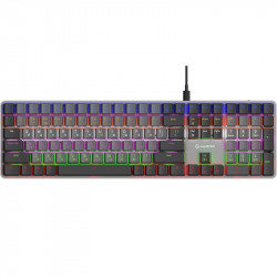 Клавіатура GamePro MK145R Red Swich Low Profile Dark Gray