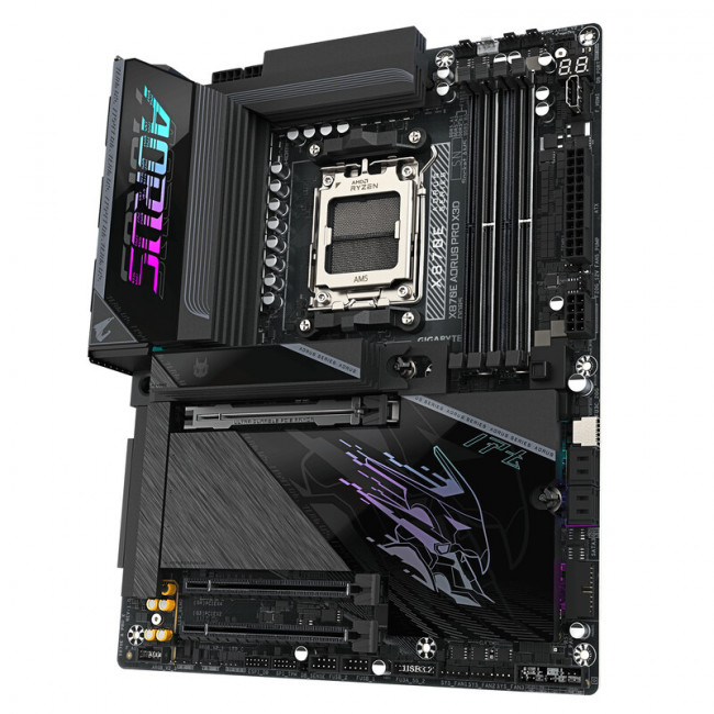 Материнська плата Gigabyte X870E Aorus Pro X3D Socket AM5