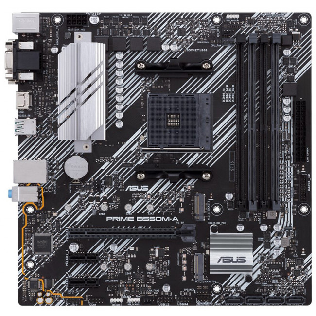 Материнська плата Asus Prime B550M-A Socket AM4