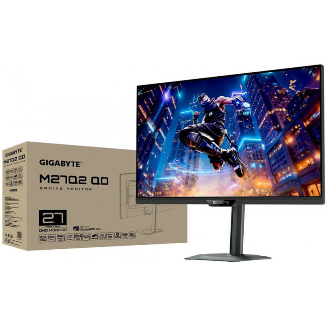 Монітор Gigabyte 27" Gaming M27Q2 QD IPS Black 200Hz