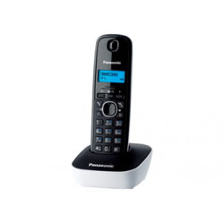 Радіотелефон DECT Panasonic KX-TG1611UAW Black White