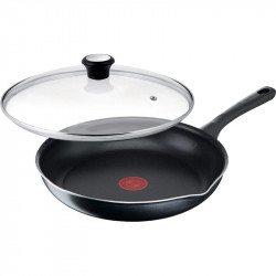 Сковорода з кришкою Tefal Day by Day 24 см (B5580423UA)