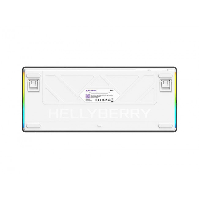 Клавіатура Hator Hellyberry HK75 White/Violet