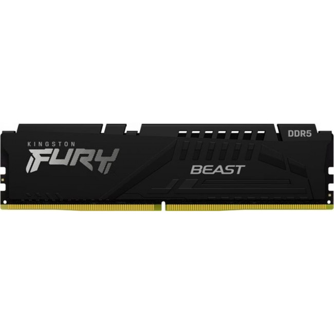 Модуль пам`яті DDR5 2x32GB/6000 Kingston Fury Beast Black (KF560C30BBEK2-64)