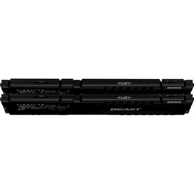 Модуль пам`яті DDR5 2x32GB/6000 Kingston Fury Beast Black (KF560C30BBEK2-64)