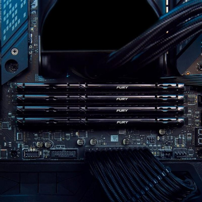 Модуль пам`яті DDR5 2x32GB/6000 Kingston Fury Beast Black (KF560C30BBEK2-64)