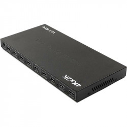 Сплітер PowerPlant (CA912490) HDMI - 8xHDMI, чорний