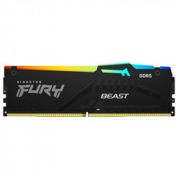 Модуль пам`яті DDR5 64GB/5600 Kingston Fury Beast RGB Black (KF556C36BBEA-64)