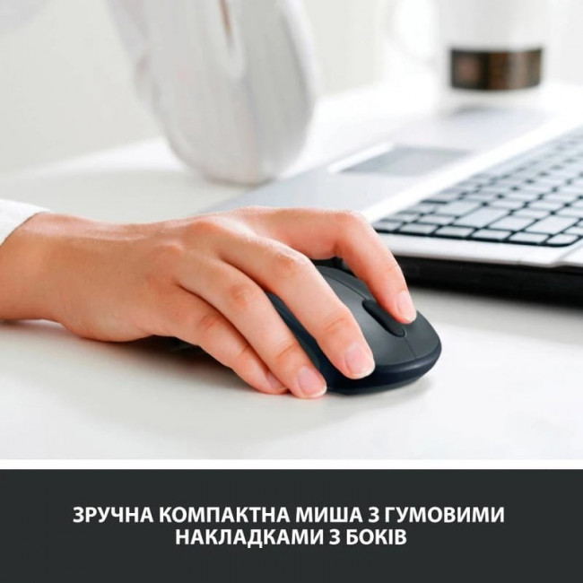 Миша бездротова Logitech M235 Grey (910-002201)
