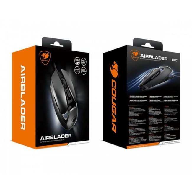 Миша Cougar Airblader Black USB