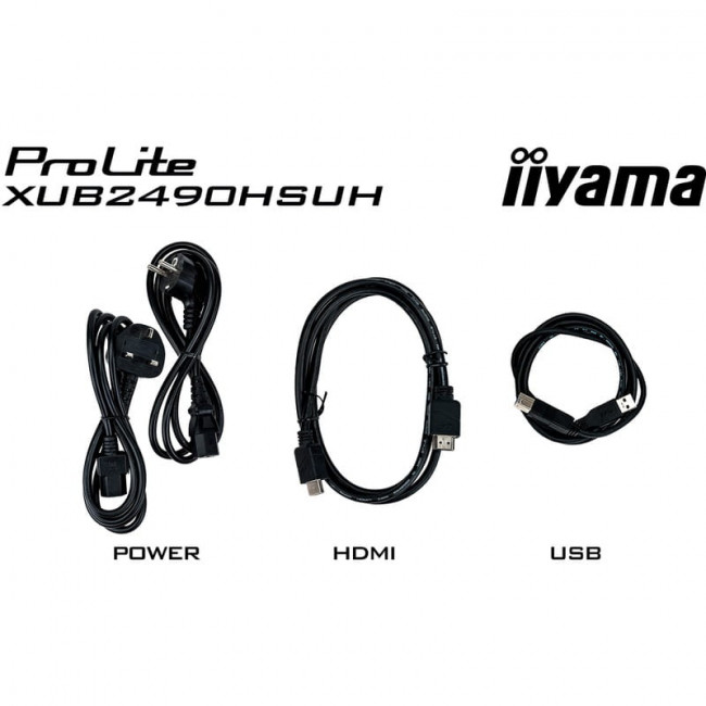 Монітор Iiyama 23.8" ProLite XUB2490HSUH-B2 IPS Black 100Hz