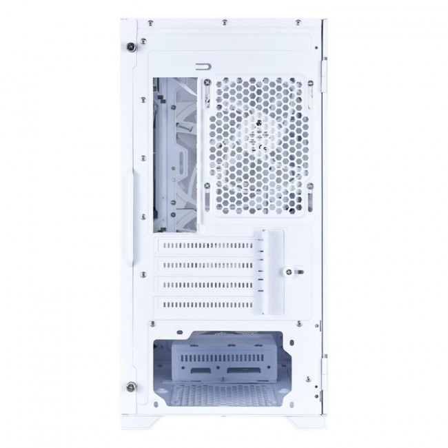 Корпус 1stPlayer D4-M-WH-2F1P-W-1F1-W White