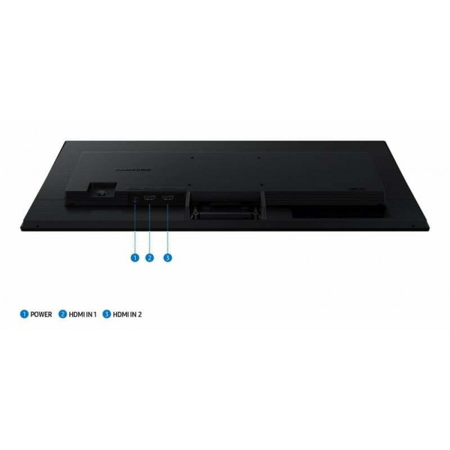 Монiтор Samsung 24" Essential S3 LS24F320 (LS24F320GAIXUA) IPS Black 120Hz