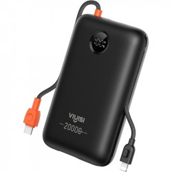 Універсальна мобільна батарея Viyisi G2068 20000mAh 30W Black (X0020VLG5X)