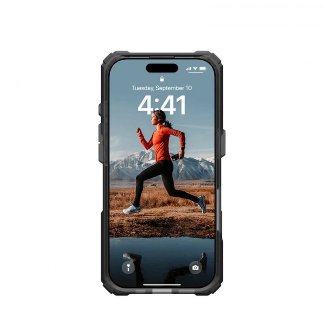 Чохол-накладка Urban Armor Gear MagSafe для Apple iPhone 16 Pro Plasma XTE Ash/Titanium (114474113136)