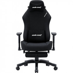 Крісло для геймерів Anda Seat Luna Pro Size L Black Fabric (AD18T-44-B-F)