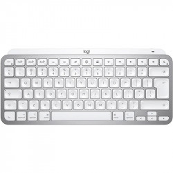 Клавіатура бездротова Logitech MX Keys Mini For Mac Minimalist Wireless Illuminated Pale Grey (920-010526)