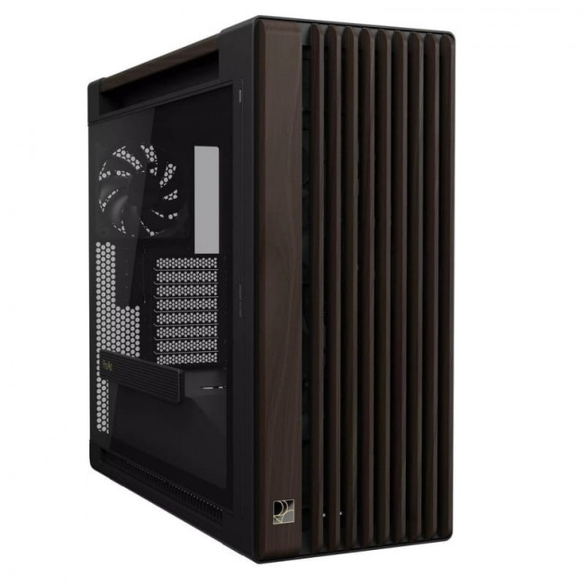 Корпус Asus ProArt PA602 Walnut Wood Tempered Glass Modern Black (90DC00J0-B09030)
