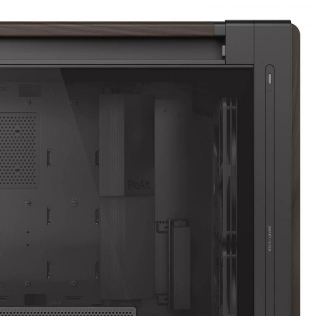 Корпус Asus ProArt PA602 Walnut Wood Tempered Glass Modern Black (90DC00J0-B09030)