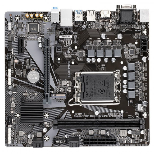 Материнська плата Gigabyte H610M H Socket 1700