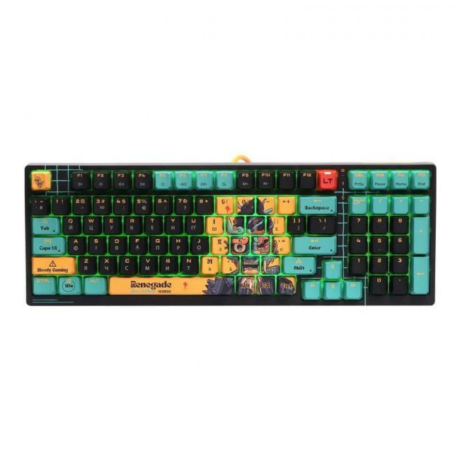 Клавіатура Bloody AT98 RGB Renegade Black