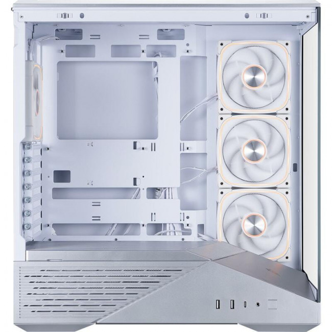 Корпус 1stPlayer GM7-SV-3FN7R-W-1FN7-W Silver