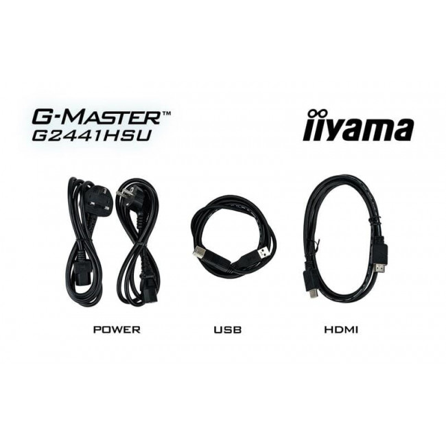 Монітор Iiyama 23.8" G2441HSU-B1 IPS Black 144Hz