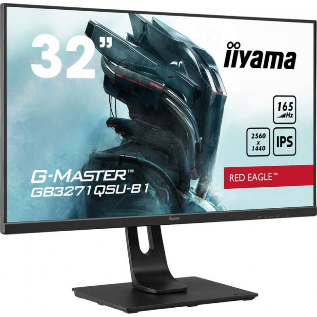 Монітор Iiyama 31.5" G-Master GB3272QSU-B1 IPS Black 165Hz