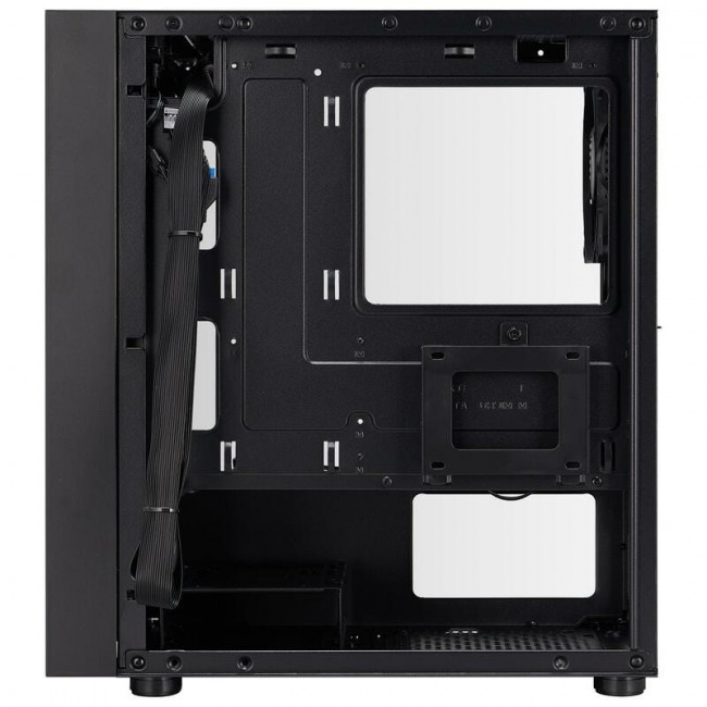 Корпус 1stPlayer B5-M-BK-3F Black без БЖ