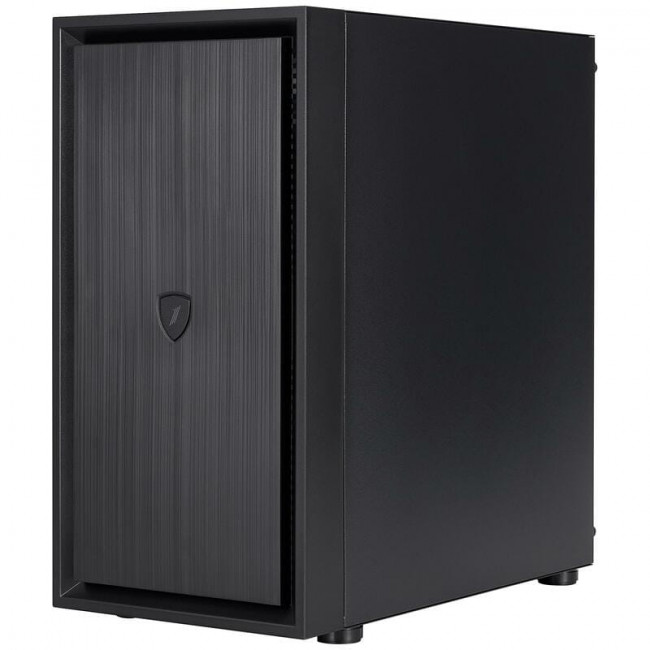Корпус 1stPlayer B5-M-BK-3F Black без БЖ
