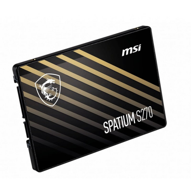 Накопичувач SSD  960GB MSI Spatium S270 2.5" SATAIII 3D TLC (S78-440P130-P83)