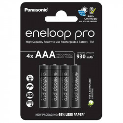 Акумулятори Panasonic Eneloop Pro AAA/HR03 NI-MH 930 mAh BL 4 шт