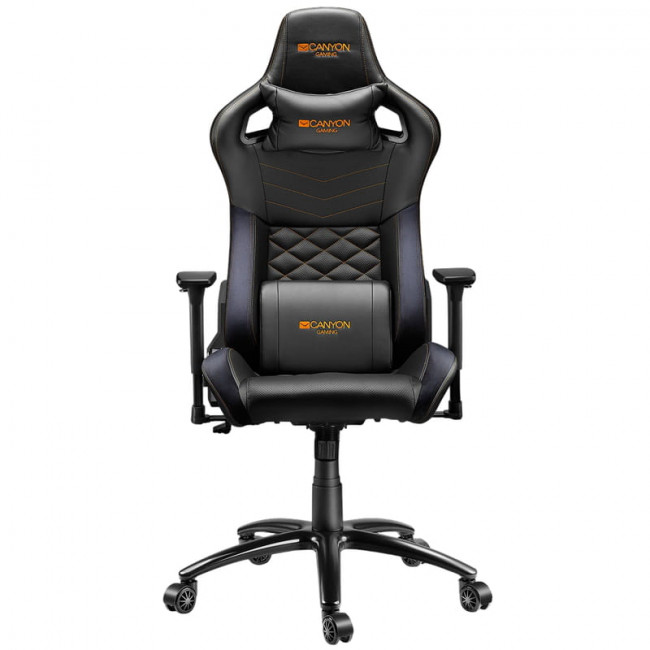 Крісло для геймерів Canyon Nightfall Black/Orange (CND-SGCH7)