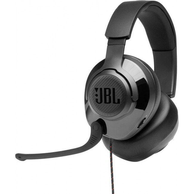 Гарнiтура JBL Quantum 200 Black (JBLQUANTUM200BLK)
